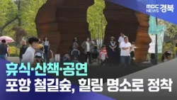Relaxation, Strolls, and Concerts… Pohang Railway Forest Established as a Healing Landmark