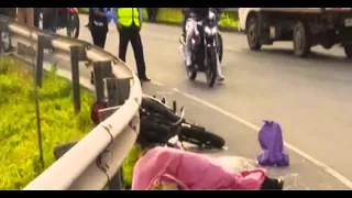 Police inspector crushed to death by semi-truck on Southern Highway