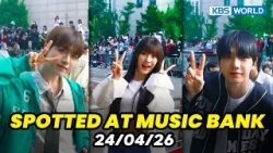 [4K](Spotted at Music Bank) ZEROBASEONE, BOYNEXTDOOR, DOYOUNG, WOOAH 뮤직뱅크 출근길 20240426 | KBS WORLDTV