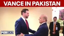 Джей Ди Вэнс находится в Пакистане для обсуждения прекращения огня с Ираном и ситуации в Ормузско...