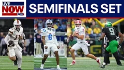 College Football Playoff: Miami-Ole Miss, Oregon-Indiana in semis