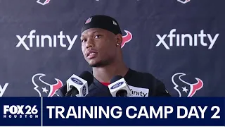 New Texans running back appears at training camp