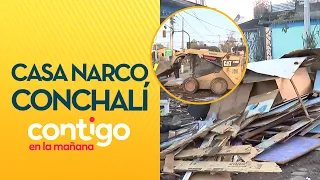 Neighbors dismantle DRUG HOUSE in Conchalí - Contigo en la Mañana