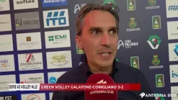 OCTOBER 19, 2026 - SERIE A3 MEN'S VOLLEYBALL, GREEN VOLLEY GALATONE - CORIGLIANO 3-2