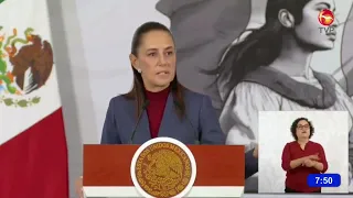 CLAUDIA SHEINBAUM CONTINUES STATEMENTS REGARDING THE ARREST OF EL MAYO ZAMBADA
