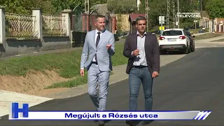 Megújult a Rózsás utca – ZTV Híradó 2026-09-29