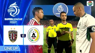 Bali United FC vs PSS Sleman - Line Up & Kick Off | BRI Super League 2026/27