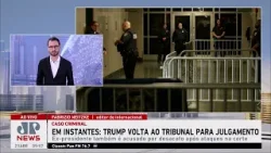 Trump voltará ao tribunal para julgamento nesta terça (23); Fabrizio Neitzke analisa