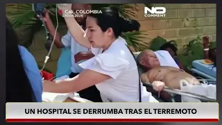 🚨 TRAGEDY | Hospital collapse reveals the severity of the earthquake in Colombia