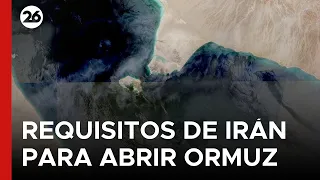 🇮🇷 TEHRAN'S TOUGH STANCE | Iran sets five conditions for US to reopen the strait