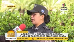 Accidentes y ahogamientos cobran la vida de 30 personas en Semana Santa 2026