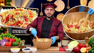 پخلی - د سلات چمتو کول