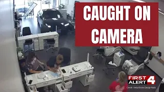 CAUGHT ON CAMERA: Car crashes into St. Peters nail salon