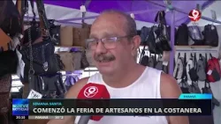 Comenzó la feria de artesanos y emprendedores en la Costanera de Paraná