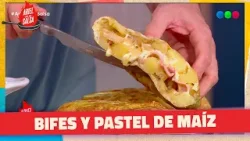 Pan de Maíz - Bifes de Roast Beef al Disco - Barra de Selva Negra | ARIEL EN SU SALSA Pan de Maíz - Bifes de Roast Beef al Disco - Barra de Selva Negra | ARIEL EN SU SALSA