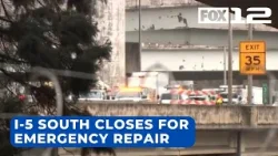 I-5 South closes for emergency ‘bridge joint’ repair in Portland
