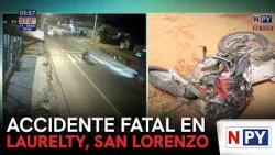 Accidente fatal en Laurelty, San Lorenzo