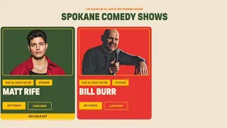 Great Outdoors Comedy Festival this weekend in Spokane
