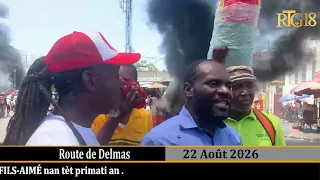 "Opposition Plurielle "ak alye'l yo manisfeste sou Delmas pou mande depa PM Alix Didier FILS-AIMÉ