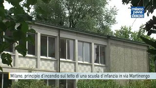 Milan, small fire at a preschool on Via Martinengo: no injuries reported
