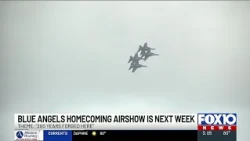 Blue Angel Homecoming Airshow is next week