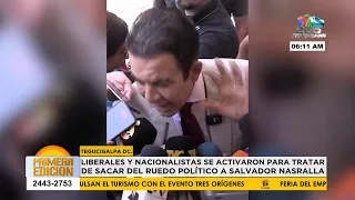 Liberals and Nationalists mobilize to try and push Salvador Nasralla out of the political arena
