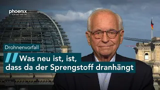 Einordnung von Sicherheitsexperte Wolfgang Ischinger zum Drohnenvorfall am Flughafen Leipzig/Halle