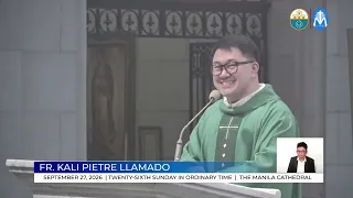 HOMILY SEPTEMBER 27, 2026
