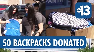 Local Law Firm Adopts Park Elementary, Donates 50 Backpacks