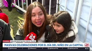 Massive Children's Day celebrations in the capital | 24 Horas TVN Chile