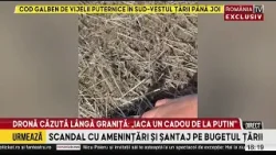 Alertă la granița României! Dronă încarcată cu explozibil a căzut la doar 500 de metri de frontiera