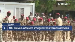 Tchad - Lutte contre l'insécurité : 109 élèves-officiers intègrent les forces armées