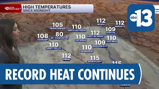 Intense Heat with a Chance of Storms in Las Vegas This Week
