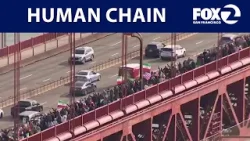 'Human chain' on Golden Gate Bridge calls for change in Iran | KTVU