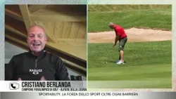 Cristiano Berlanda, born without a leg and golf champion: "Sport changed my life"