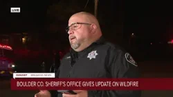 Обновленная информация от офиса шерифа округа Боулдер о пожаре Goat Trail. Обновленная информация от офиса шерифа округа Боулдер о пожаре Goat Trail.