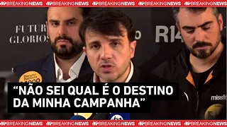 Agora: Renan Santos fala sobre suspensão da Candidatura