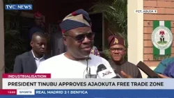 Pres. Tinubu Approves Ajaokuta Free Trade Zone Pres. Tinubu Approves Ajaokuta Free Trade Zone