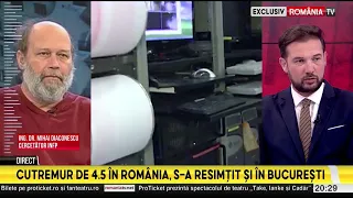 4.5 Magnitude Earthquake in Romania, Felt in the Capital as Well