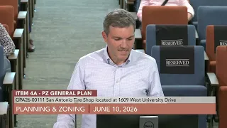 Planning and Zoning Meeting - 6/10/2026