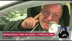 Starea drumurilor și aglomerația în trafic nemulțumesc locuitorii Timșoarei #StiriRegionale @TVRTM