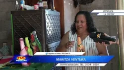 Conozca la historia de niña Maritza Ventura, una mujer emprendedora del municipio de Intipucá.
