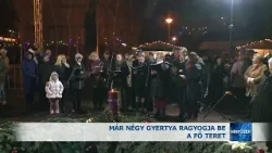 Már négy gyertya ragyogja be a Fő teret