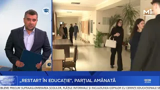 Postponement until 2028 for the "Restart in Education" reform in Chișinău, Bălți, and Gagauzia