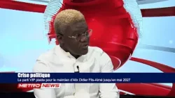 Crise politique | Le parti VIP plaide pour le maintien d’Alix Didier Fils-Aimé jusqu’en mai 2027