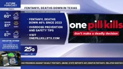 Fentanyl deaths down in Texas