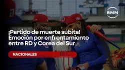 ¡Partido de muerte súbita! Emoción por enfrentamiento entre RD y Corea del Sur en Clásico Mundial