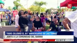 CINCO TV - #tigre  ?✨celebró el? 81° aniversario de Las Tunas✨? junto a la comunidad del barrio