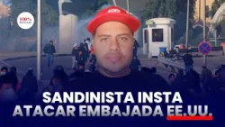 Operador sandinista llama a atacar embajada de EE.UU.