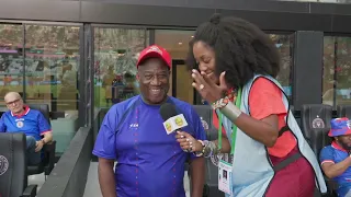 WORLD CUP 2026: Haiti vs. Peru Friendly - Alan Cavé, Richard Cavé & Team Haiti coach Sébastien Migné